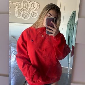 Vintage oversize champion crew neck